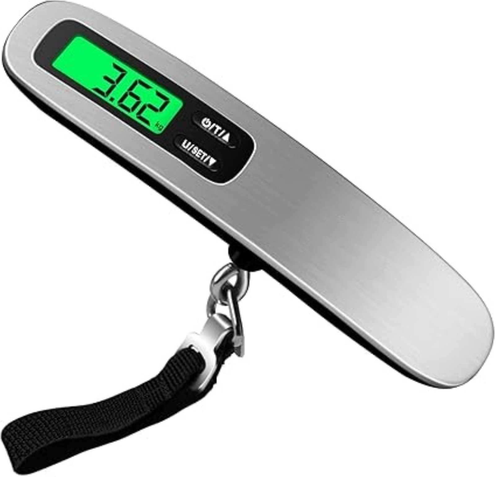 Scale, 110 Lbs / 50 Kg, Lcd Display Hanging Weighing