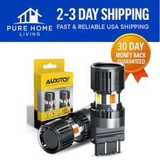 High Brightness 3157 LED Turn Signal Lights - Amber/White, Vehicle Specific Fit