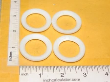Set of 4 Structo 3D Printed Plastic Replacement Whitewall Toy Part STP-032-4