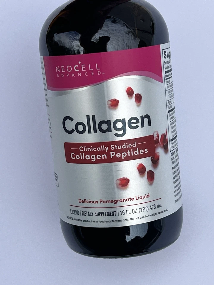 NeoCell, Colágeno Líquido, Granada, 16 fl oz (473 ml) Exp. 1/2027 Foto 3 de 4