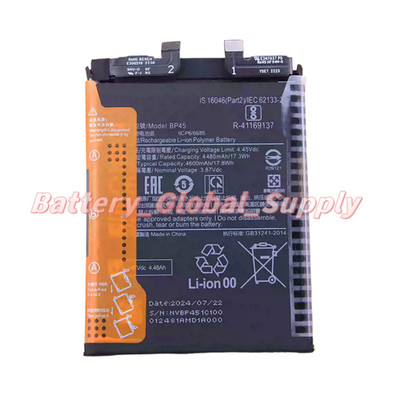 3.87V 4480MAH Battery for Xiaomi 12 Pro BP45 High Quality Fast Delivery New 1PCS