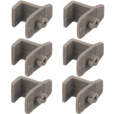 Pack of 6 Replacement Shelf Clips for Turbo Air Freezers Refrigerators,...