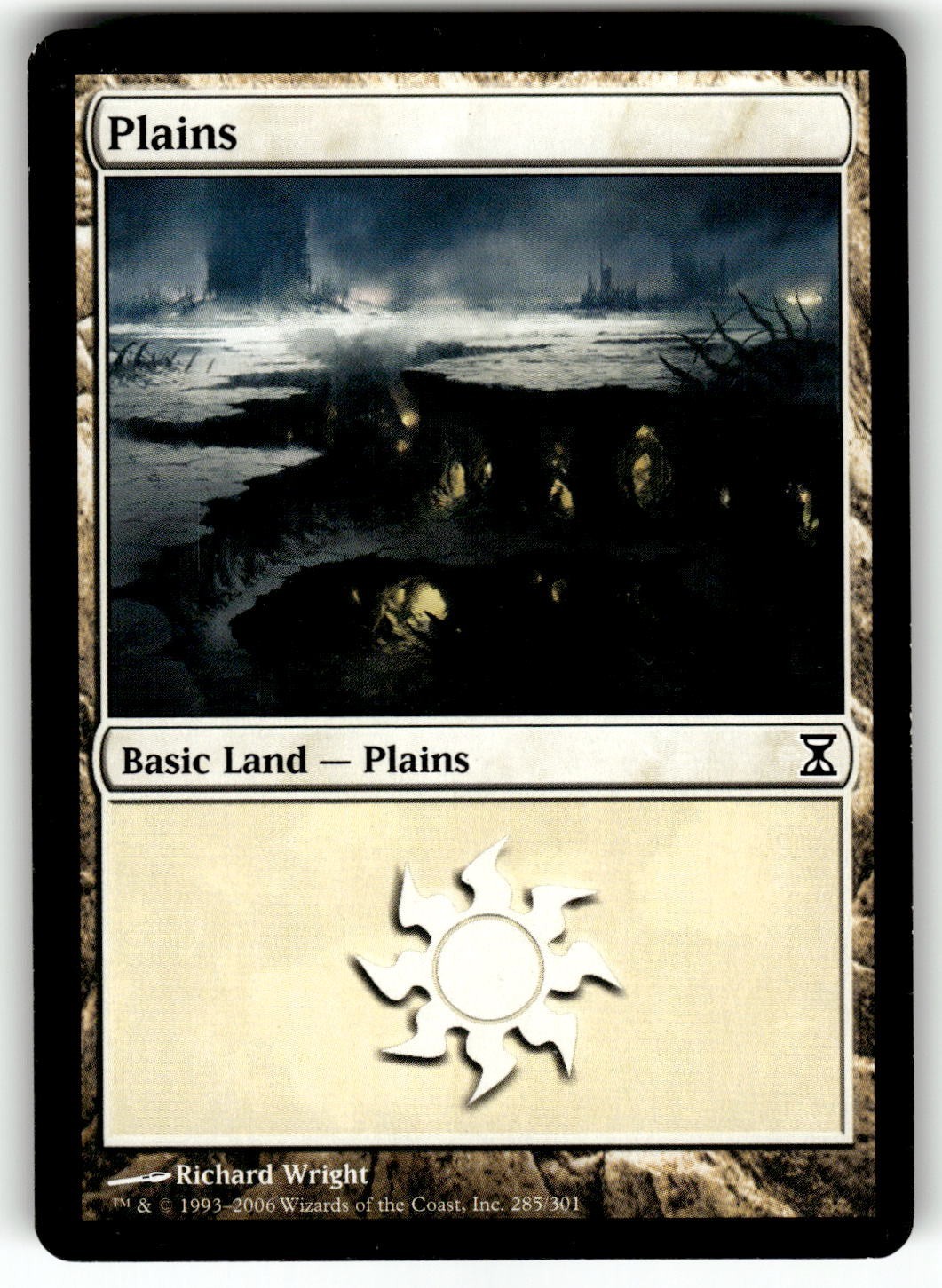 Magic: The Gathering Time Spiral Card TSP 285/301 Plains