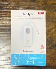 Twelve South AirFly SE Bluetooth Transmitter 3.5mm Jack Charging White TS-2516