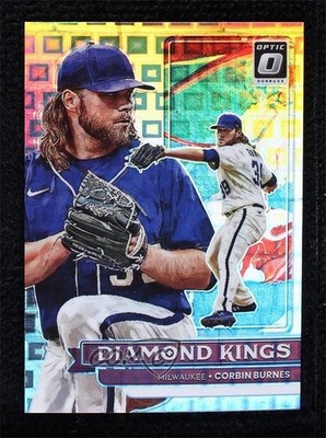 2022 Panini Donruss Optic Diamond Kings Pandora Prizm 72/99 Corbin Burnes 0of7
