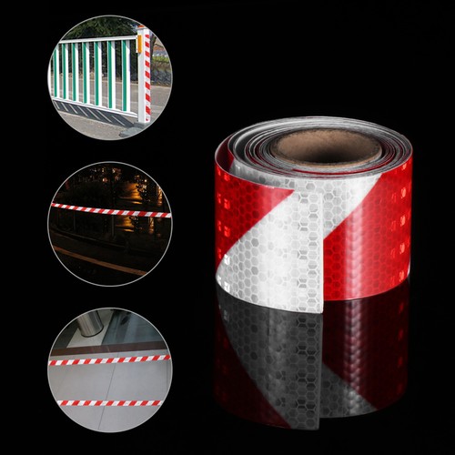 2 Rolls Reflective Warning Tape Night Conspicuity Sticker Safety - Picture 9 of 12