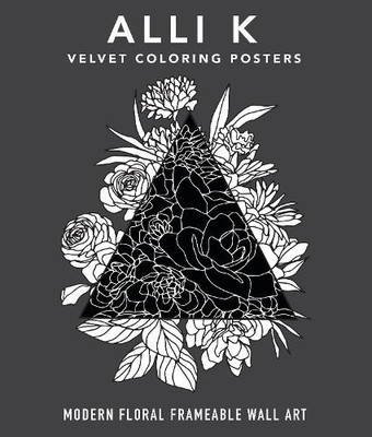 Alli Koch Modern Velvet Coloring Prints (Paperback)