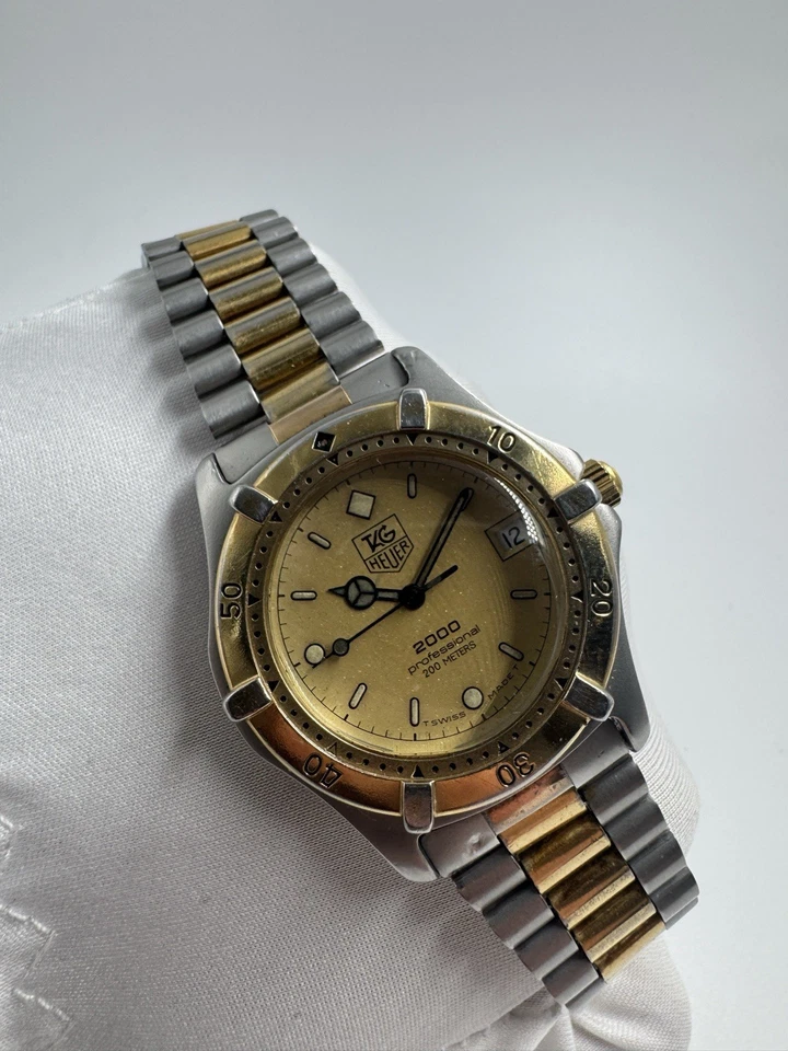 Tag Heuer Professional 2000 Series 40mm Gold Plated Watch. 964.006 - image 3 of 4