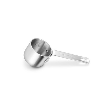 Premium Dog And Cat Food Measuring Cup 18/10 Stainless Steel 1 1/4 Cup