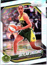 2025 Panini Prizm WNBA #123 Skylar Diggins Silver Prizms