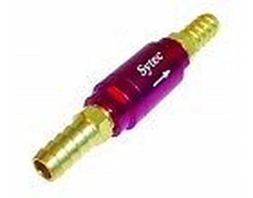 Sytec Valve Anti-Retour 10mm Raccord Push-On (Rouge) OWVS010R - Photo 1/1