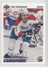 1991-92 Upper Deck Guy Carbonneau #265 HOF 2m7