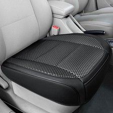 1 Pack Black Ventilated Cool Bottom Car Seat Cover, 3D Air Mesh Breathable Fr...