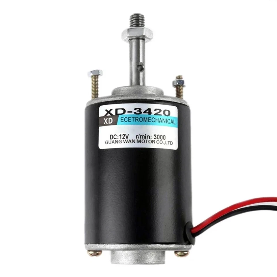 3000RPM 12V 30W Permanent Magnet Electric DC Motor High Speed Generator CW/CCW - Image 2 of 4