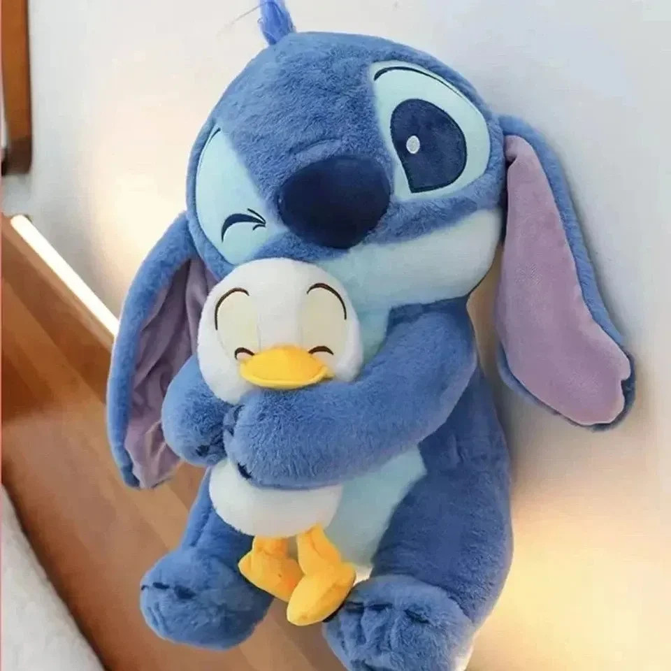 New 30CM Doll Stitch Lilo Doll Cute Duck Stitch Plush Stuffed Toy For Kids