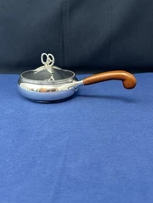 MID CENTURY AMERICAN STERLING SILVER SILENT BUTLER BY FISHER SILVERSMITHS 