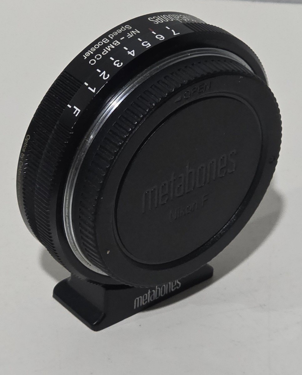 Metabones N/F-BMPCC Speed Booster Nikon to Blackmagic Adapter w