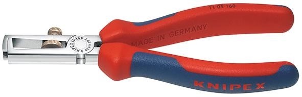 Knipex Abisolierzange ÖFfnungsfeder Abmantelzange 160Mm Universal 11 05 160-image