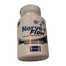 Nerve Flow Advanced Nerve Support Capsules   30 ct Bottle Exp 11/27
