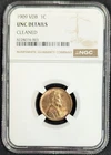 1909 VDB Lincoln Cent NGC graded UNC details - Cleaned