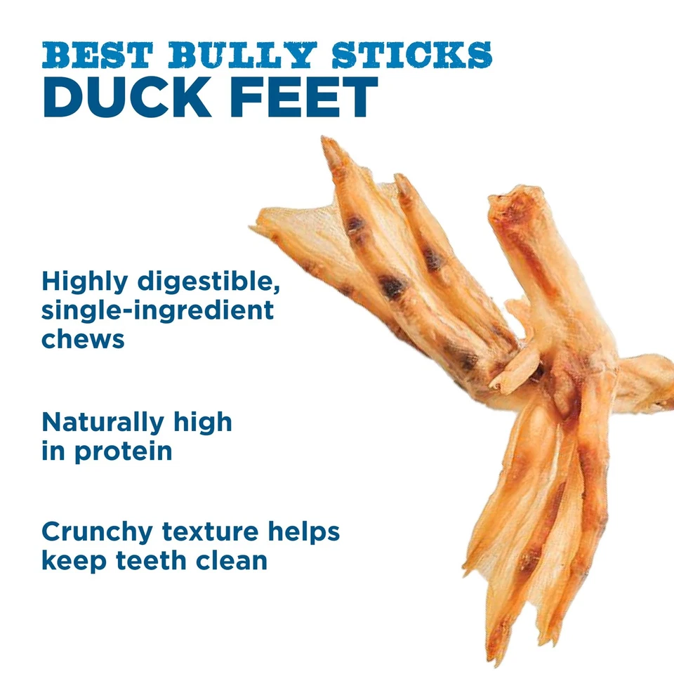 Duck Feet - 30 Count (Pack of 1) - All-Natural, Single-Ingredient, Easily Dig... - Image 2 of 4