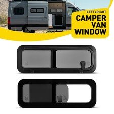 2PCS Universal Camper Van Sliding Window Driver & Passenger Side 780mm x 280mm