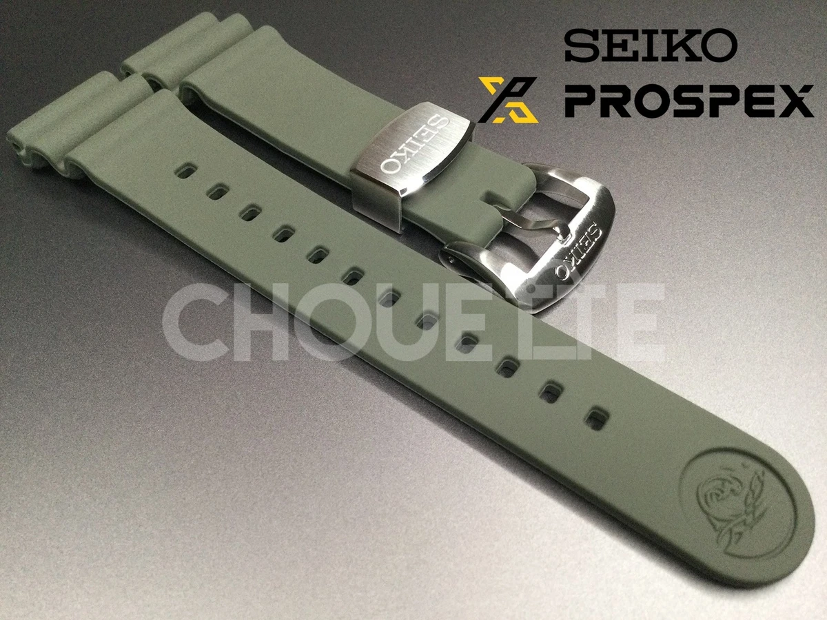 Seiko Green 22 mm Band Width Wristwatch Bands for sale | eBay