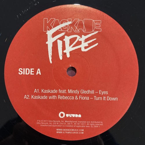 Kaskade Fire & Ice VINYL 4xLP, Album Ultra Music UL 2984-1 NUMBERED 0110 RARE - Bild 4 von 11