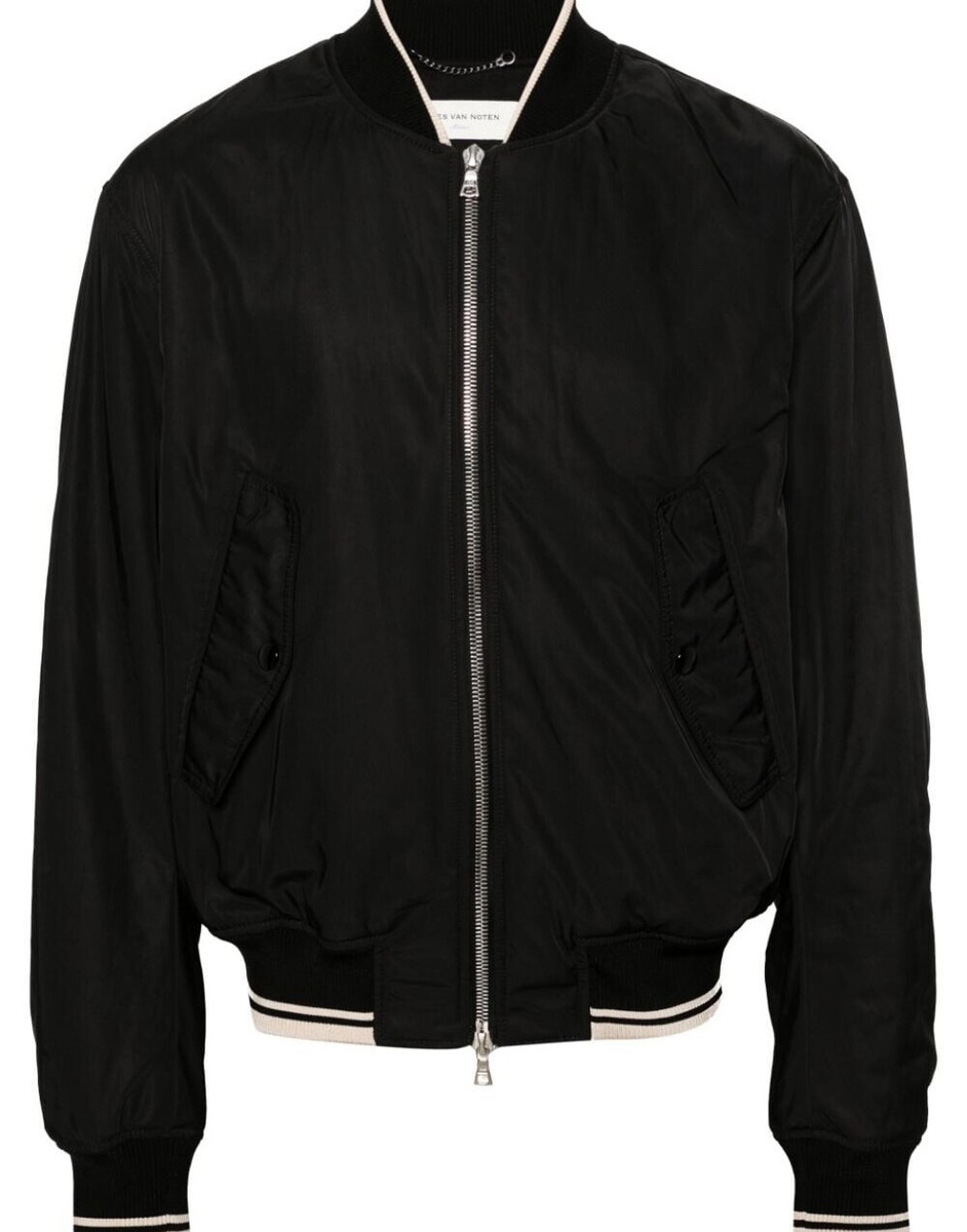 ジャケット・アウター DRIES VAN NOTEN VOLA 6358 JACKET BLACK DRIES VAN NOTEN VOLA 6358 JACKET BLACK