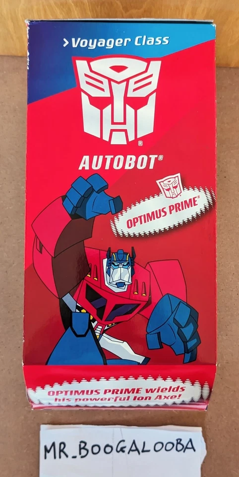 Transformers Animated Optimus Prime Voyager Class 2008 Vertical Box MISB RARE - Immagine 3 di 4