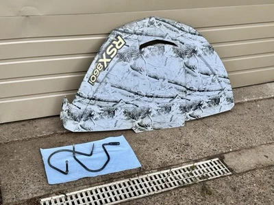John Deere Gator RSX860i Front Hood Camo Body Panel w/ Hinge Mounts & Bolts OEM - Image 1 of 4
