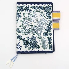 Hobonichi Techo Cover Antique Handkerchief Souvenir Alaska A6 Original Excellent