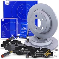 ATE Bremsscheiben +BelÄGe +Vwk Hinten FÜR Mercedes Marco Polo Vito V-KLASSE W447