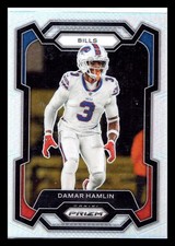 2023 Panini Prizm - Damar Hamlin #27 Silver Prizm - Buffalo Bills