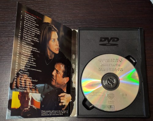 IPOTESI DI COMPLOTTO con Mel Gibson DVD SNAPPER EDIZIONE ITALIANA - Foto 3 di 4
