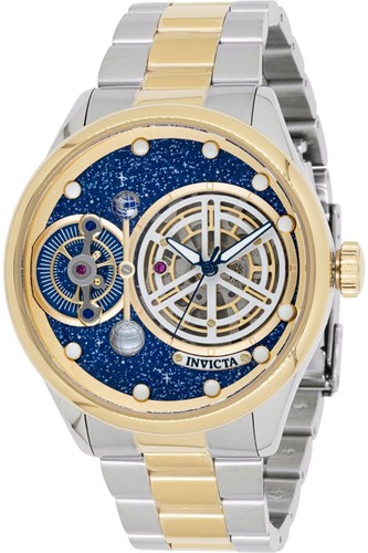 Invicta Vintage Automatic Men's Watch - 47mm. Gold. Steel (44898) | eBay