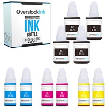 10-Pack Compatible OSI Canon GI21 Ink Bottles for Canon PIXMA G1220 G2260 G3260