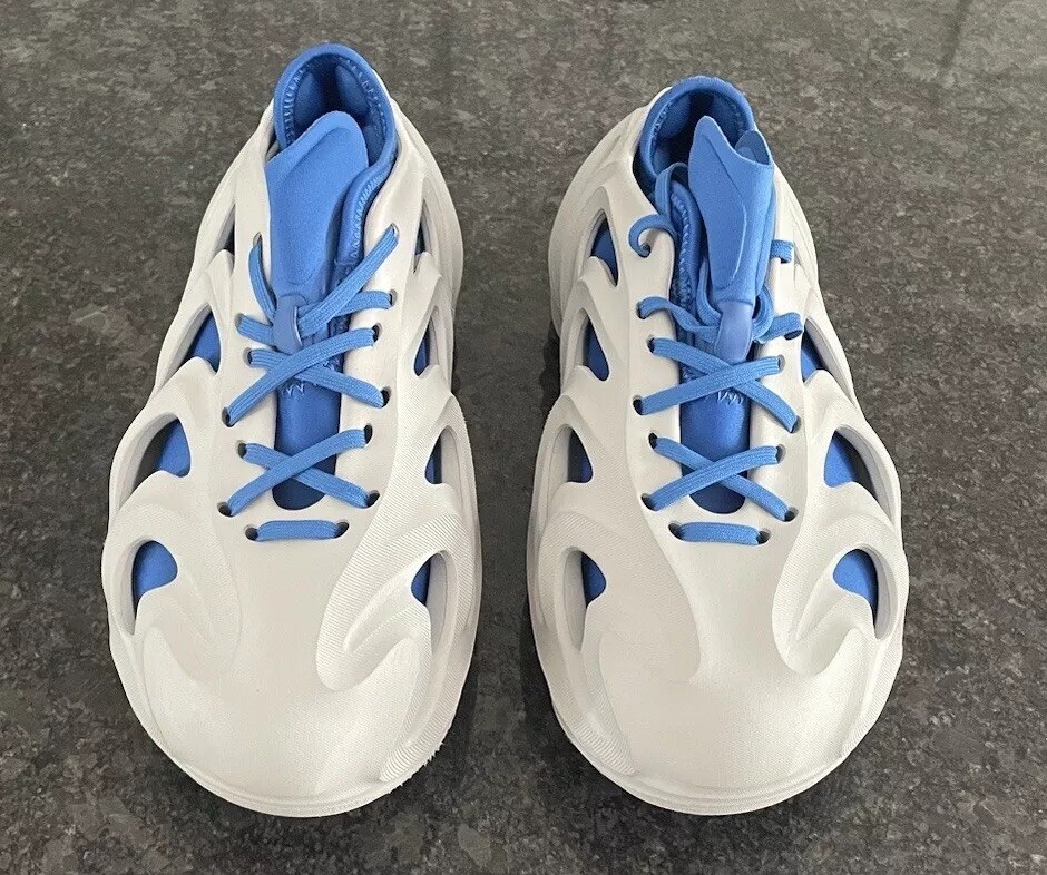Adidas Mens Adiform Q  Grey And Blue Sz 8.5 Used Adidas adifom q grey - Gem main image 3