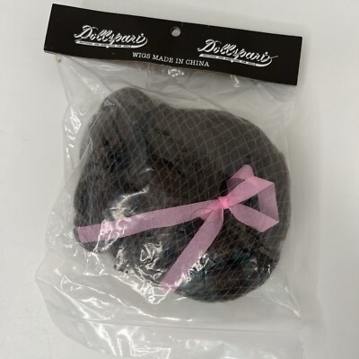Dollspart Doll Wig Style 01071, Lt. Brown Size 11, New in Package Curls/Ringlets