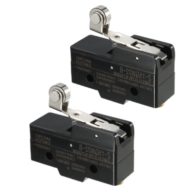 2PCS Z-15GW22-B 1NO 1NC Type Hinge Roller Lever Micro Limit Action Switch
