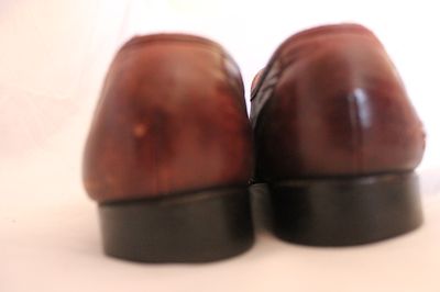 FLORSHEIM Imperial Brown Soft Leather Loafers Sz 9 C (Narrow  display picture 1