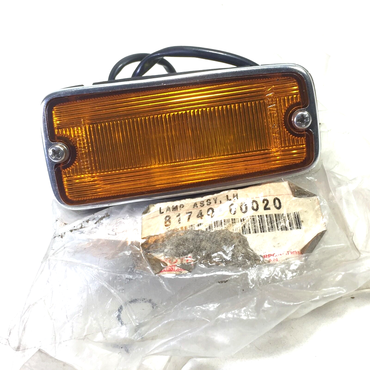 【zhongjingjiang577】タリアセン 8灯 Lamp Assy Side Turn Signal LH 69-75 Toyota Land Cruiser FJ55