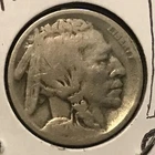 🦬 1917 S 5c Indian Head U. S. A. Buffalo Nickel 🇺🇸 WWI Era biSON WARLORd ⛱