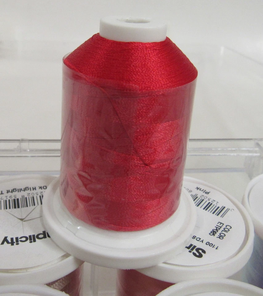 Simplicty Pro Thread Lot of 30 Unused Cotton Embroidery 1100 Yards YDS & Case #3 - Image 4 of 4