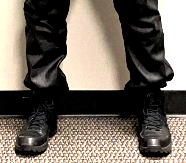 Nike ACG Manoa Black Leather High Top Boots Men's