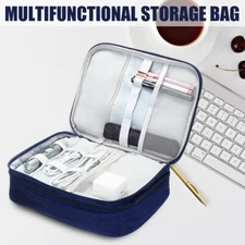 Portable Electronics Travel Organizer Digital Storage Bag USB Cable Charger Case