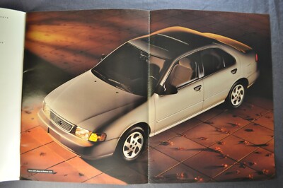 1996 Nissan Sentra Catalog Sales Brochure GXE LE GLE Sedan Nice