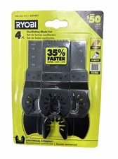 Ryobi 4-Piece Wood Oscillating Multi-Tool Blade Set A24401 SEALED