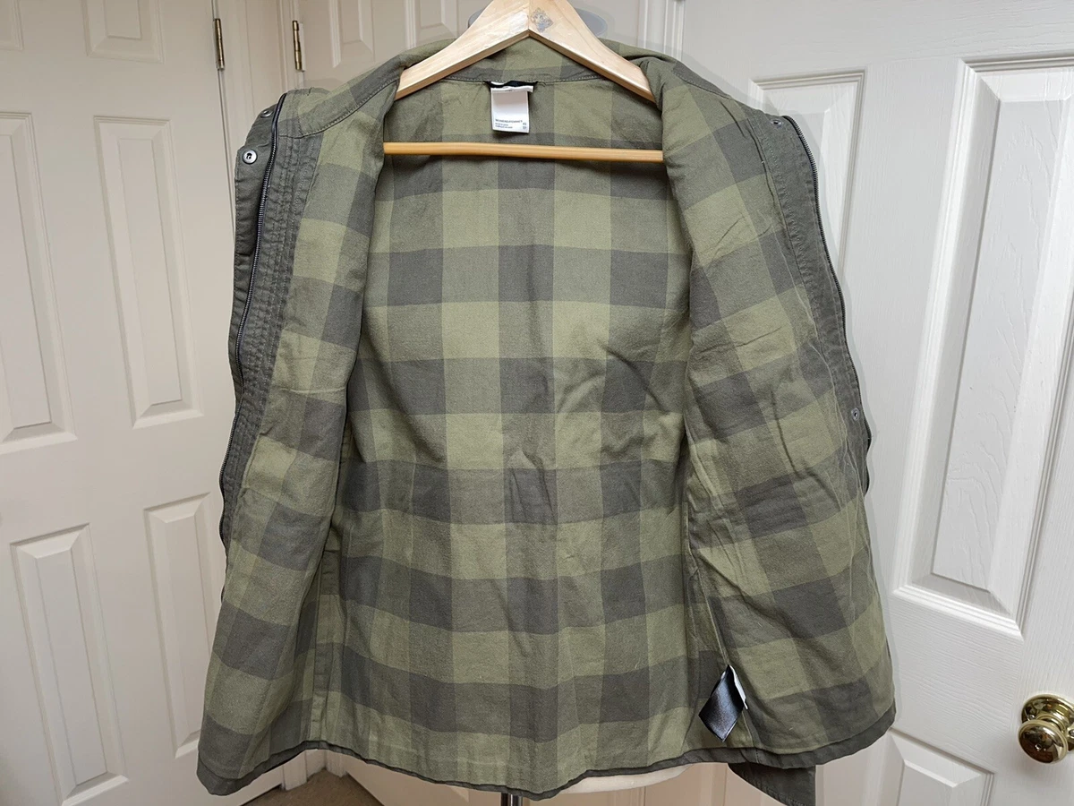 Women s The North Face Military Fatigue M65 Style Jacket Olive Green Sz XS