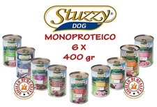 Stuzzy Monoproteico Mangime Umido Cane Adulto 400 gr - 6 pezzi Cibo umido cani